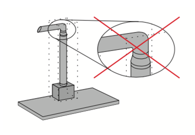 Installation of conductive tubes of hood