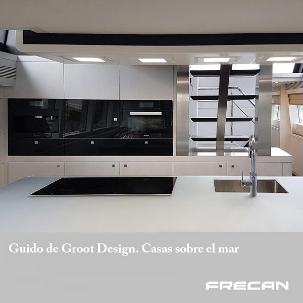 Cocinas frecan yates de lujo. Guido de Groot Design