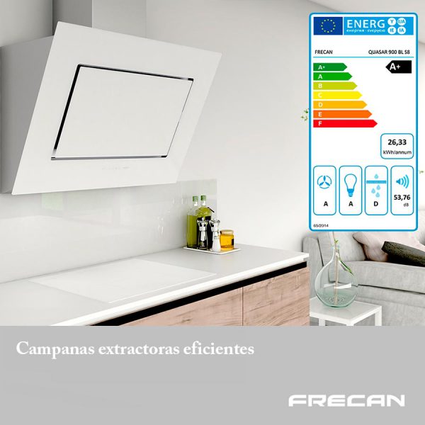Consumo campanas extractoras Frecan