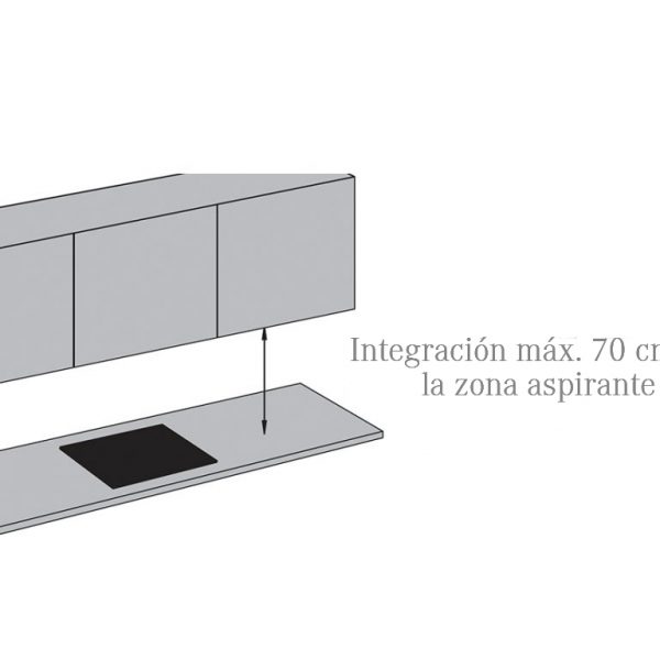 Altura campana extraíble Frecan