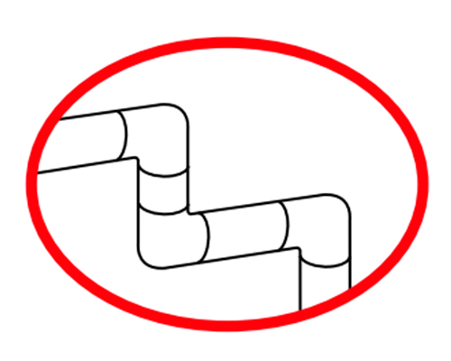 Installation of conductive tubes of Frecan hoods