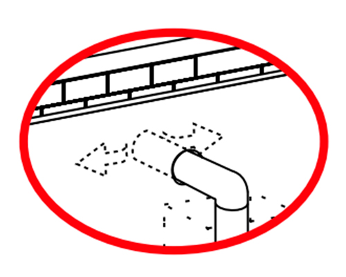 Installation of conductive tubes of Frecan hoods