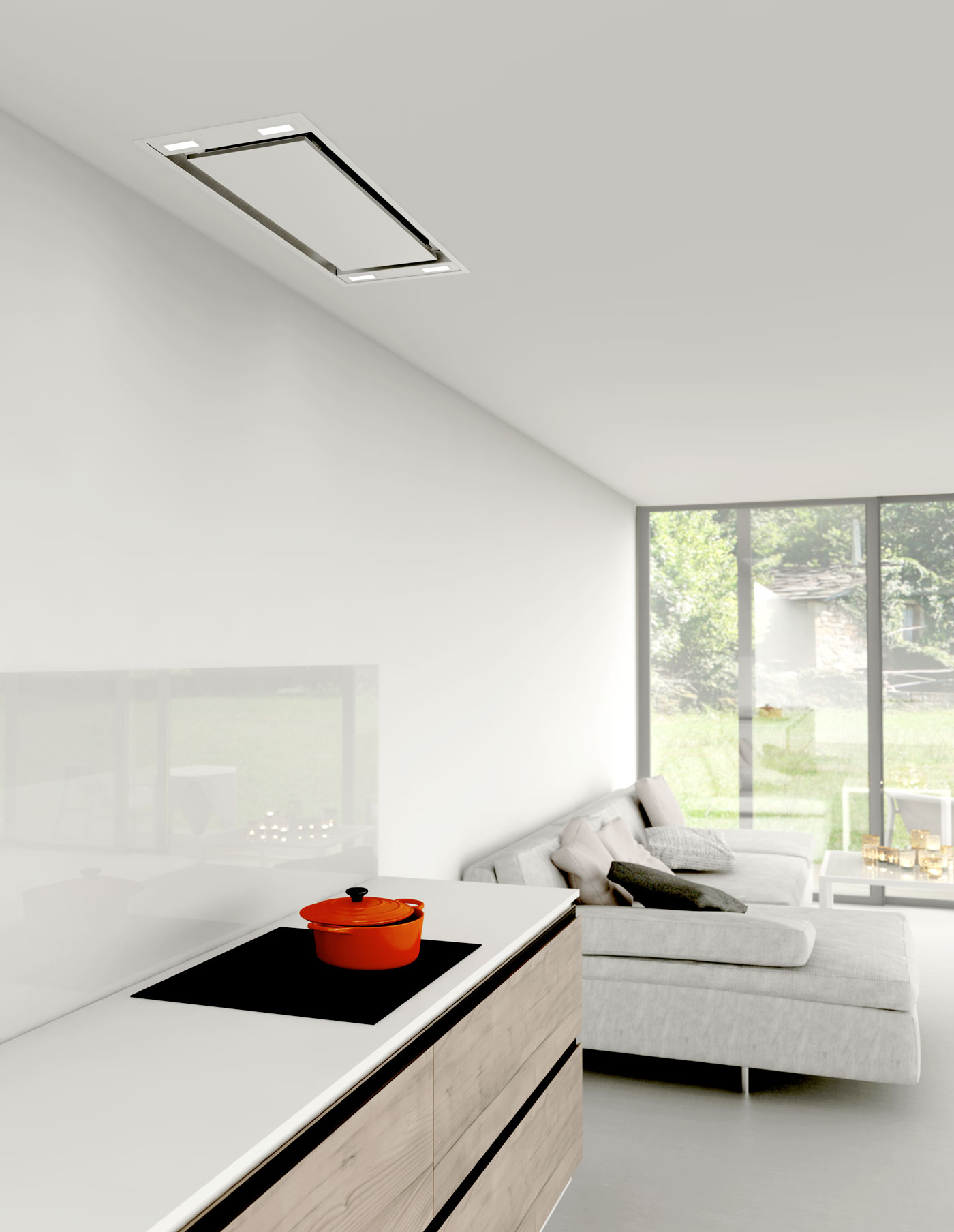 New ceiling hood Aero, Frecan by Barcelona 