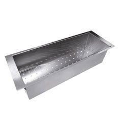 (S3) Cubetilla perforada recto A.Inox. - 95030