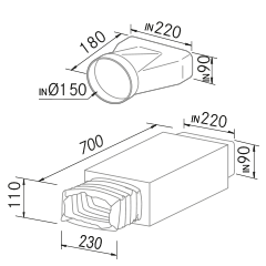 Adaptateur plate-ronde + Airsoft 2 included Adaptateur plate-ronde + Airsoft 2 included