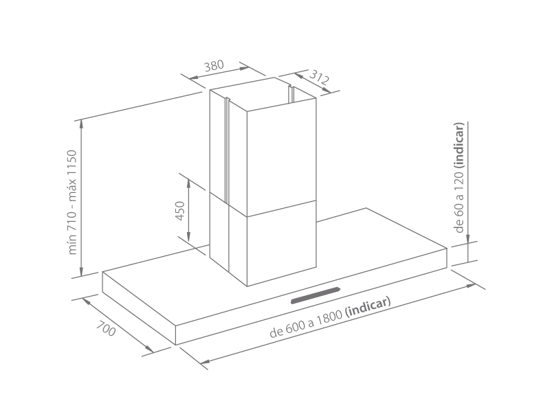 Emotion îlot sur mesure