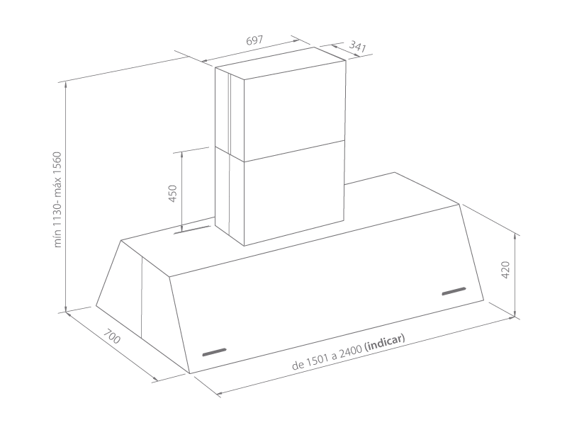 Profesional island 2 fans