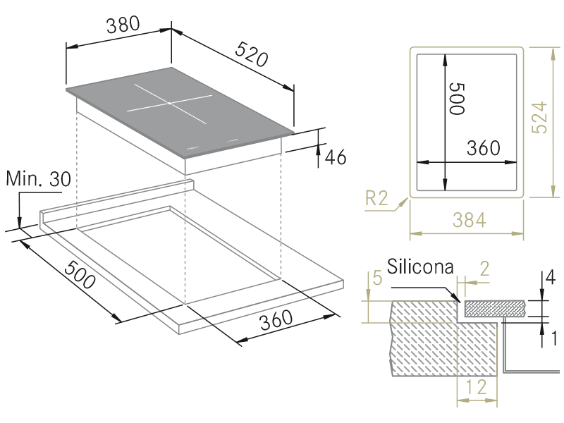 Plano Dominó 1 Induction