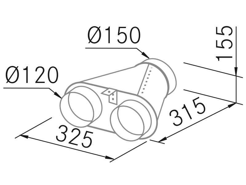 Nozzle 2 x 120 - Technical design